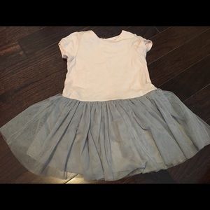 Pippa & Julie Pink T-shirt Grey Tutu Dress 2T $40 🛍HOST PICK🛍